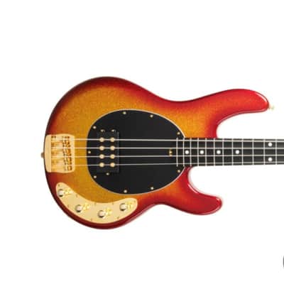 Ernie Ball Music Man StingRay 4 H Special, Cherry Punch / Ebony image 1