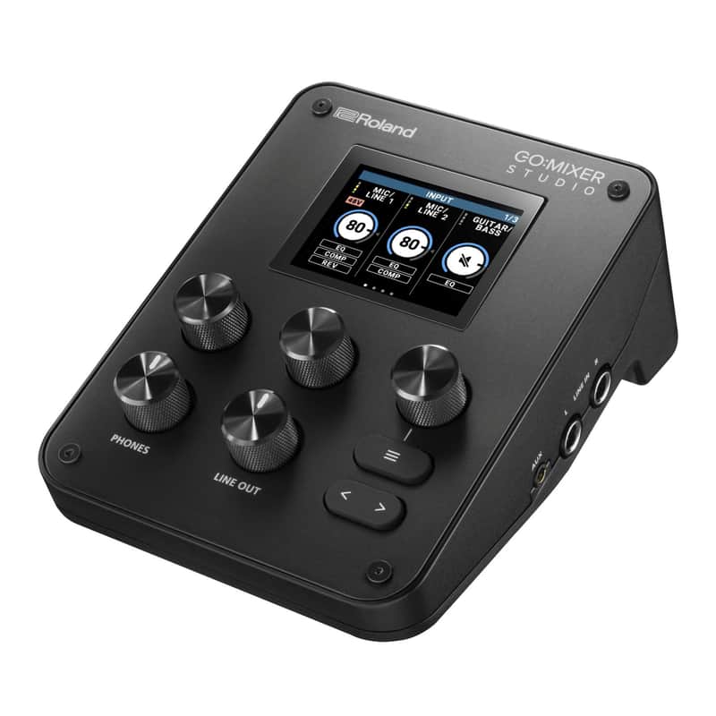 Roland GO: Mixer Studio - 12-Input / 6-Output USB Audio Interface with Built-In EQ and Reverb image 1