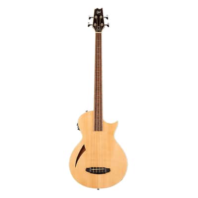 ESP LTD TL-4 Acoustic-Electric Bass Guitar - Natural image 2