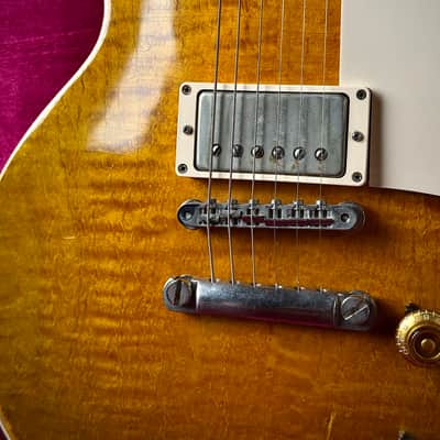 2015 Gibson Les Paul 1959 True Historic Murphy Aged Dirty Lemon image 7