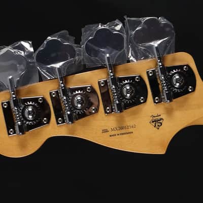 Fender 75th Anniversary Player II Precision Bass Guitar Diamond Dust Sparkle image 8