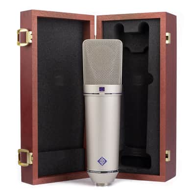 Neumann U 87 Ai Large Diaphragm Multi-Pattern Condenser Microphone - Nickel image 9