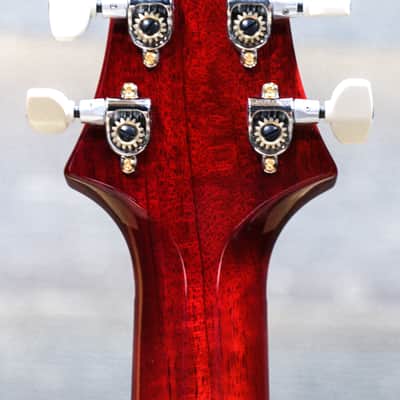 PRS 40th Anniversary Custom 24-08 Semi-Hollow Limited Edition Charcoal Cherry Burst Electric Guitar w/Case image 6