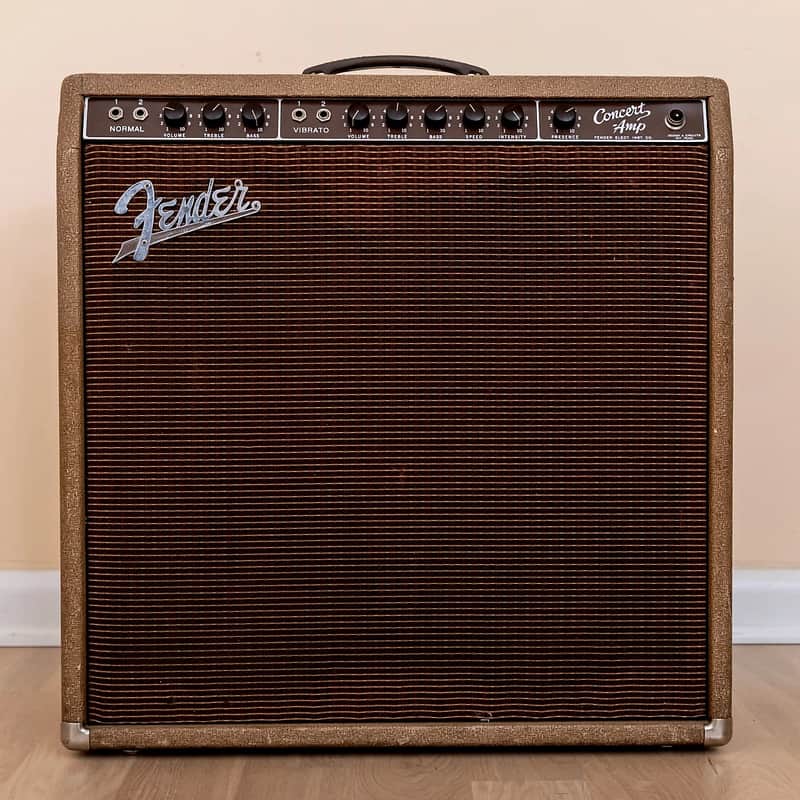 Fender Concert 5G12 Brownface 40-Watt 4x10" Guitar Combo 1959 image 1