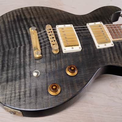 Gibson Les Paul Standard Double Cutaway Plus 2005 Trans Black w/ OHSC image 4