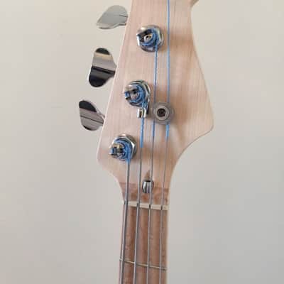 Jazz Bass 32" Medium Scale with Brad Lowe Birdseye Maple Neck, Bartolinis, John East EQ, Extras image 5