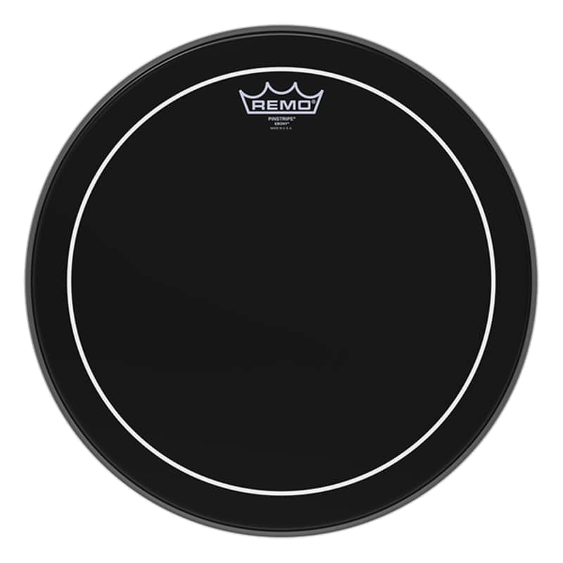 Remo Ebony Pinstripe 14"