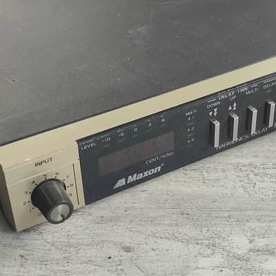 1980's Maxon HD-1501 Harmonics/Delay Rack Unit image 2