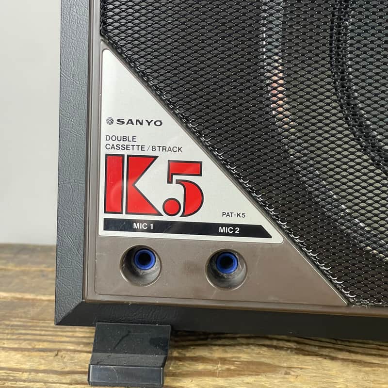 Sanyo PAT-K5 Double cassette/8 Track | Reverb