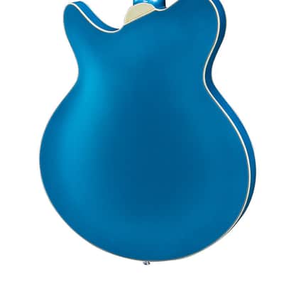 Eastman Romeo LA Semi-Hollow Celestine Blue Electric Guitar with Hardshell Case image 2