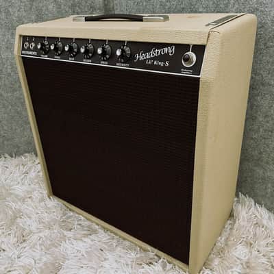 Headstrong Lil' King S 1x12 Combo - Blonde/Oxblood - Factory Mids Mod image 25