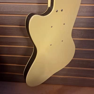 Danelectro DANO 67 Early 2020s - Yellow Gloss - Twin Lipstick Pickups - Vintage-Inspired Offset - Alder body and Maple Neck - Professional Set Up image 16