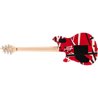 EVH Wolfgang Special Striped Series - Red Black and White image 5