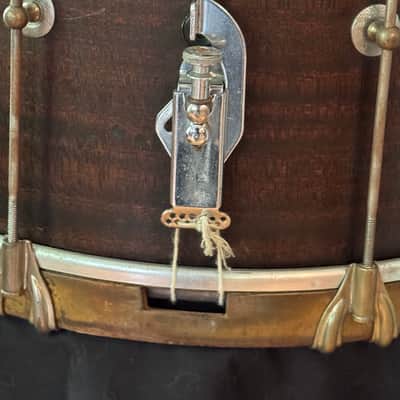 Leedy 10 x 15" Marching Snare Drum Vintage 8 Lug image 2