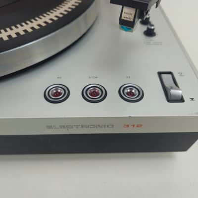 Philips - 312 Electronic - 2-Speed Belt-Drive Turntable - GP400 - New belt image 6