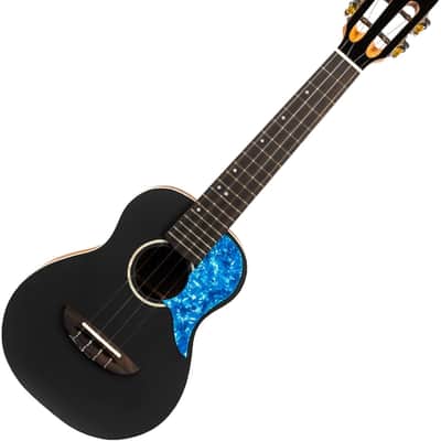 Flight IRIS CONCERT BK Solid Spruce Top Okoume Neck 4-String Ukulele w/Padded Gig Bag image 4