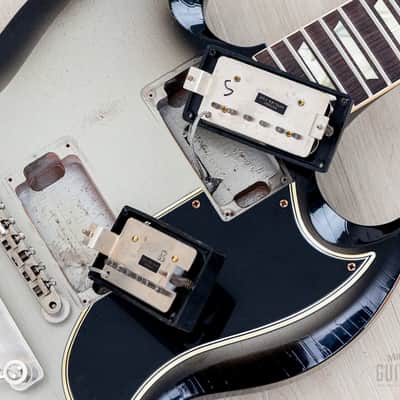 2025 Gibson Custom Shop 1961 Les Paul SG Standard CME Spec Murphy Lab Heavy Aged Silverburst w/ Case, Tags, CoA image 17