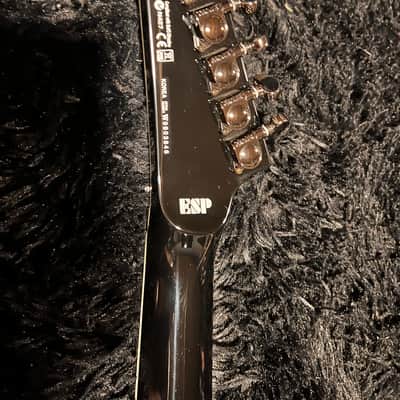 ESP LTD Alexi-600 Alexi Laiho Signature 2006 - 2008 - Black with Yellow Pinstripe image 3
