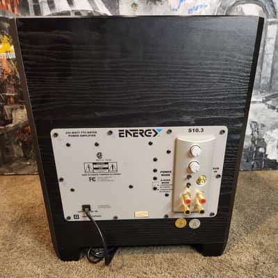 ENERGY Energy S10.3 is a 10-inch powered subwoofer 90s - Black image 6