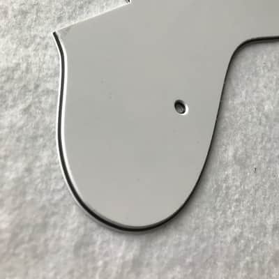 Fits Epiphone Dot Style Guitar pickguard Scratch Plate,3 Ply White image 2