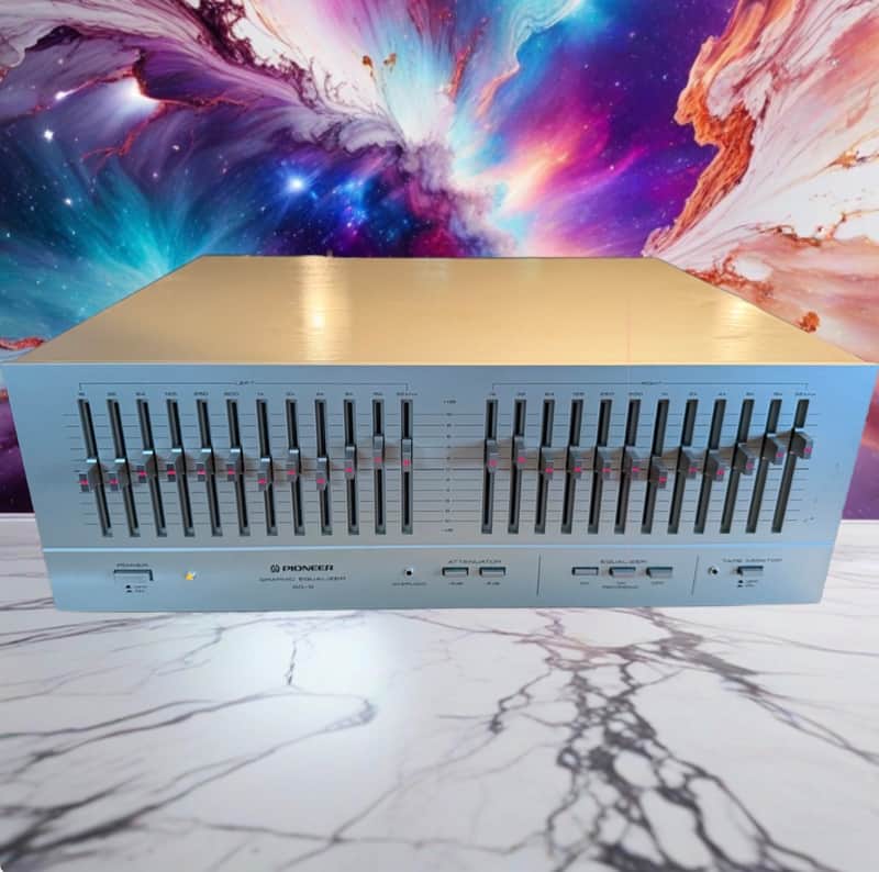Pioneer SG-9 Graphic Equalizer Fresh Pro Servicing Near Mint Condition Awesome! image 1