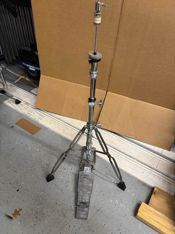 Tama 1980s red label Titan high hat stand image 1
