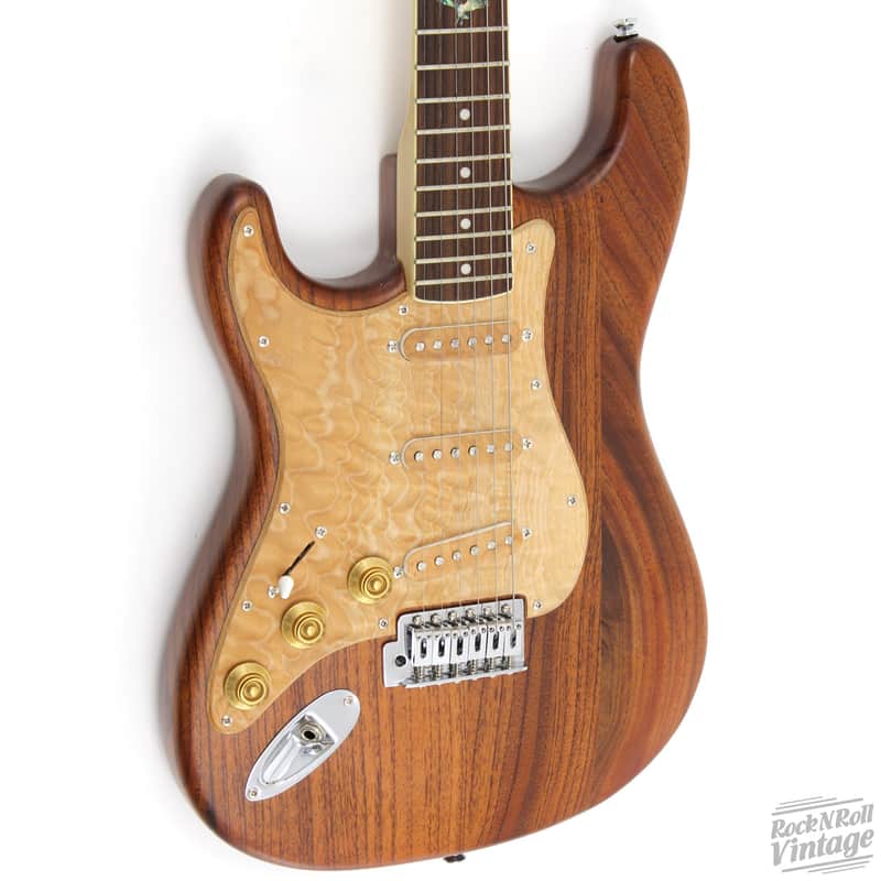Raven West Guitars RWG Skymaster Natural Mahogany Left-Handed | Reverb