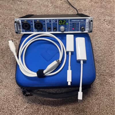 RME Fireface 400 Audio Interface 2000s - Blue image 1