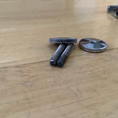 Gibson Stop tailpiece 1970’s - Chrome+ abr-1 bridge pins and domed thumb wheels image 10