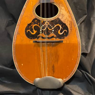 Fratelli Ferrari Napoli Meglio Model Bowlback Mandolin ca. 1900
