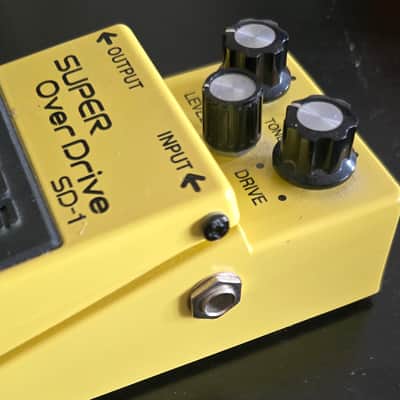Boss SD-1 Super OverDrive (Silver Label) 1997 - Present - Yellow image 3