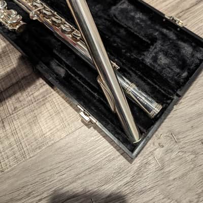 Gemeinhardt 3SB Solid Silver Open Hole B Foot Flute image 8