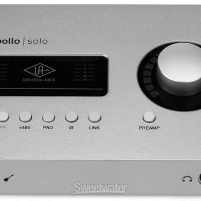 Universal Audio Apollo Solo Heritage Edition Thunderbolt 3 Audio Interface with UAD DSP (ApolloSTBHEd4) image 3