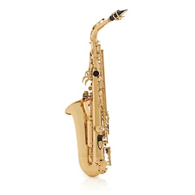Yamaha YAS-280 Eb Alto Saxophone - Gold Lacquer - High F# & Front F Keys image 14