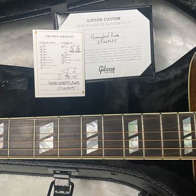 NEW! Gibson Custom Shop Hummingbird Koa/Carpathian Spruce Acoustic-Electric Guitar - Honeyburst - 4.65 lbs - Authorized Dealer! G06299 image 13