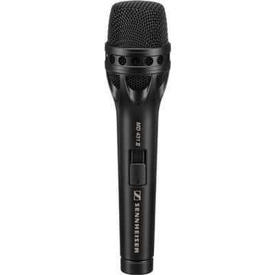 Sennheiser MD 431 II Handheld Super-Cardioid Dynamic Vocal Microphone image 1