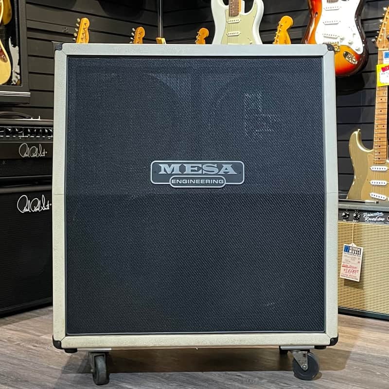 Mesa Boogie 4x12 Cabinet, 4FB CEL-30- White (Late 90s) image 1