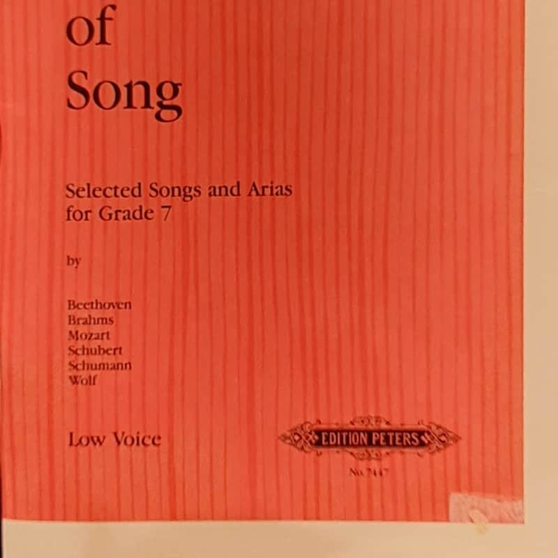 Oxford University Press ABRSM: The of Song – Grade 7 / Low Voi…