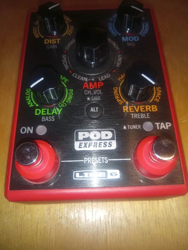 Line 6 POD Express 2024 - Present - Red / Black image 1