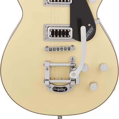 Gretsch G5230T Electromatic Jet FT Single-Cut with Bigsby Two-Tone Vintage White/London Grey image 2