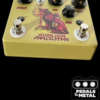 Analogman Sun Lion Sunbender MK1.5 Version - Gold X17115 image 3