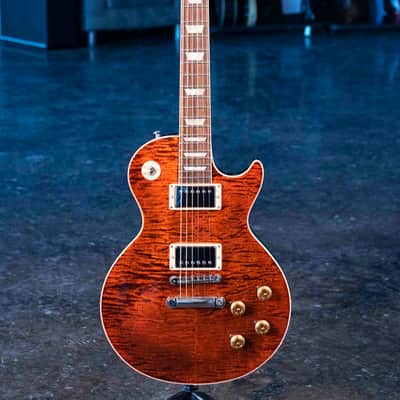 USED GIBSON CUSTOM LES PAUL STANDARD F 2012 - SIBERIAN TIGER image 7