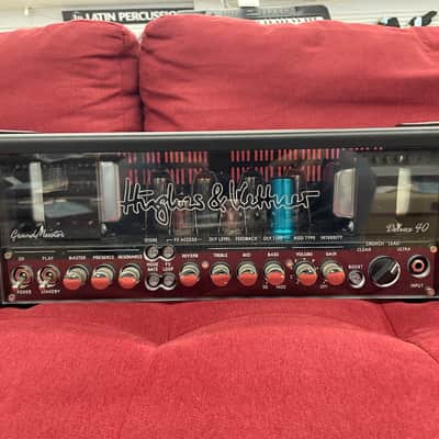 Hughes & Kettner GrandMeister Deluxe 40 4-Channel 40-Watt Guitar Amp Head - Black image 9