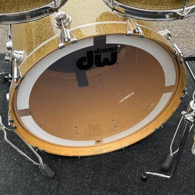 DW Collector’s Maple SSC Gold Glass 5 Piece Drum Set image 6