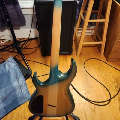 2016 Kiesel DCM6 Aqua Flamed Maple image 2