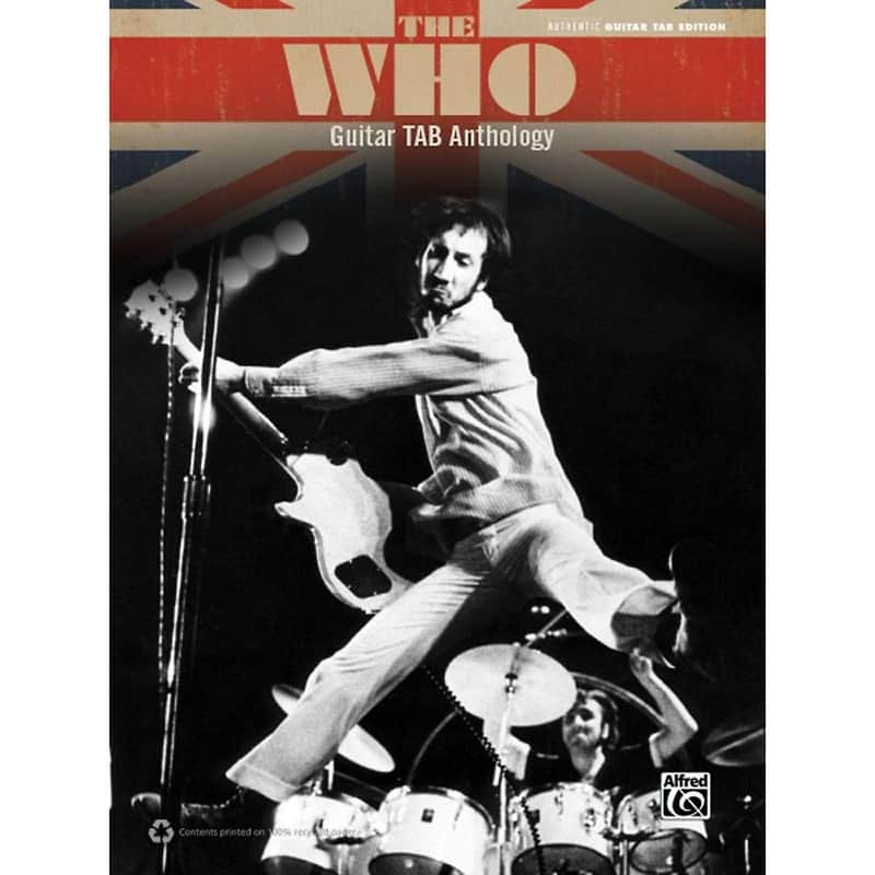 Alfred 00-42431 The Who Guitar TAB Anthology Book image 1