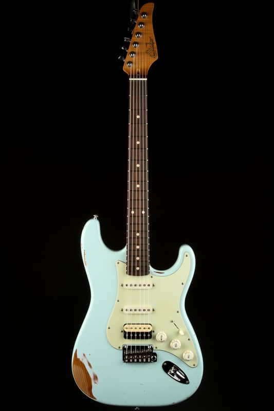 Suhr Classic S Antique Roasted - Sonic Blue | Reverb Canada