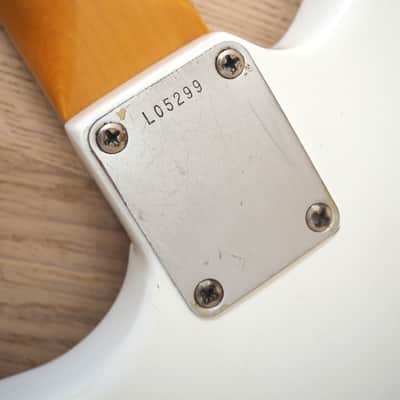 1963 Fender Jaguar Vintage Offset Electric Guitar Pre-CBS Olympic White w/hc image 16