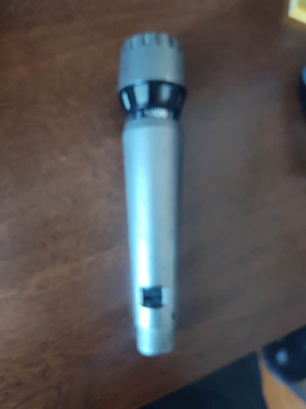 AKG D 1000E Cardioid Dynamic Microphone 1970s - Silver image 1