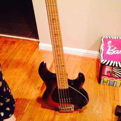 Ernie Ball/Musicman Stingray Sunburst w/Ernie Ball hard case image 6